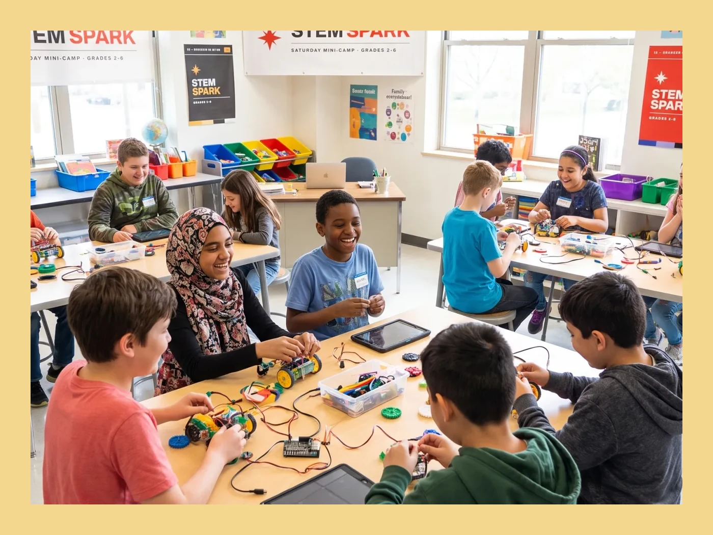 STEMSPARK project artwork